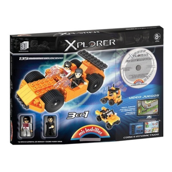 Mis Ladrillos Xplorer - Máxima Velocidad (135 Piezas)