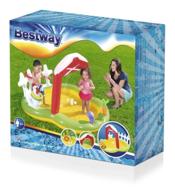 Centro De Juegos Inflable Bestway 121lt Mundo Magico - Imagen 2
