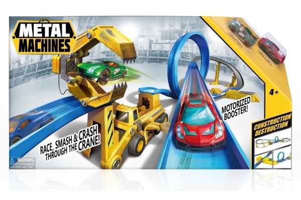 Pista Metal Machines Construction Destruction Mundo Magico