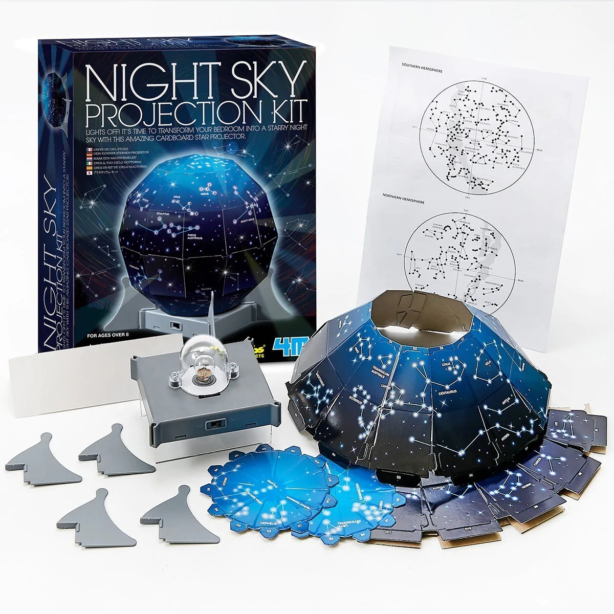 Kit De Proyección Estrellas Del Cielo Nocturno – Kidzlabs