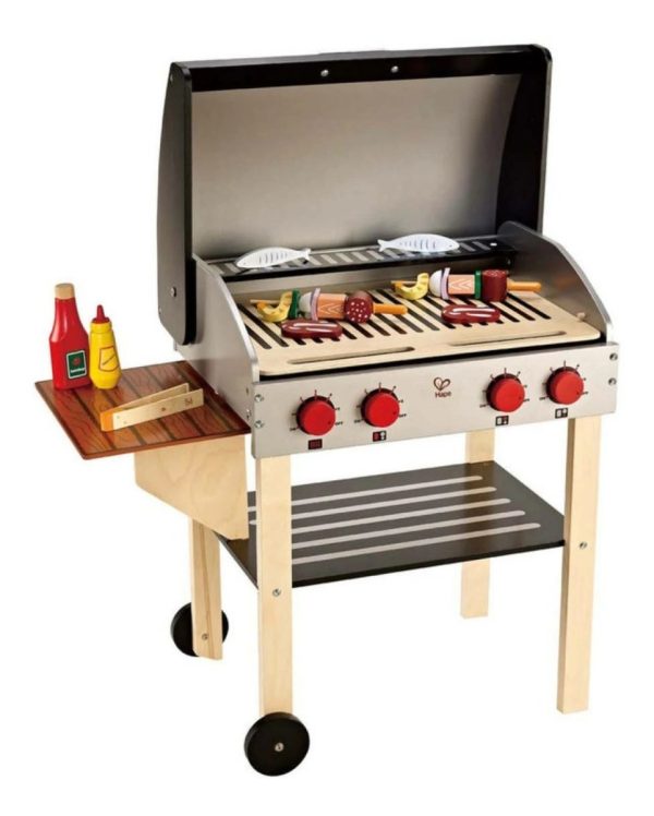 Set Barbacoa Gourmet De Juguete Hape Mundo Magico