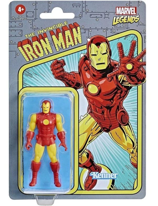 Figura De Accion Marvel Legends Retro Collection Iron Man
