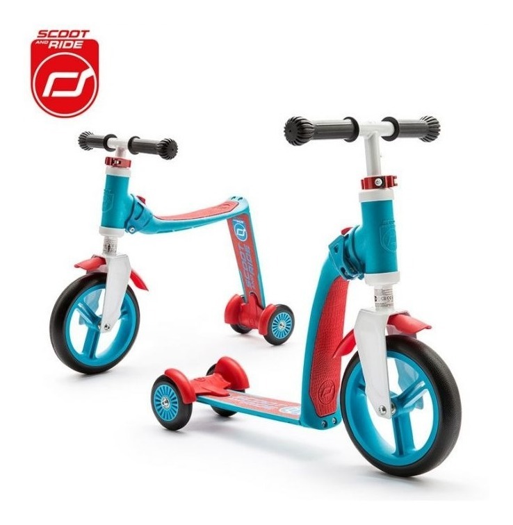 Monopatín 2 En 1 Highwaybaby Incluye 2 Ruedas Traseras