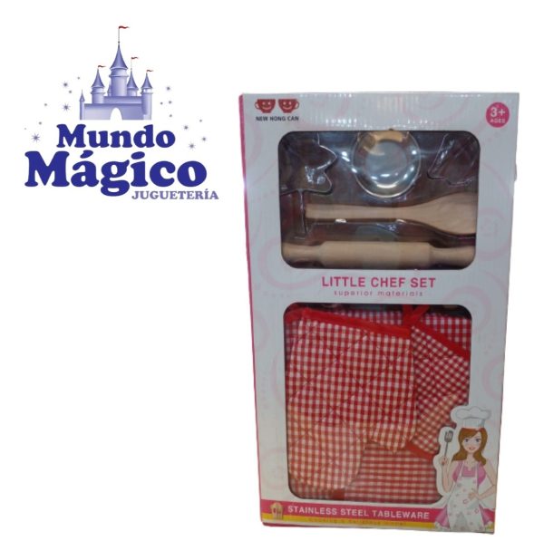 Set De Cocina Infantil De Juguete Jugueteria Mundo Magico - Imagen 2