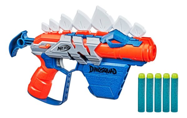 Arma Lanza Dardos Nerf Dardos Dinosaurio Mundo Magico - Imagen 2