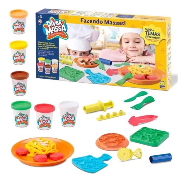 Juego De Masas Comiditas Diver Masas Mundo Magico