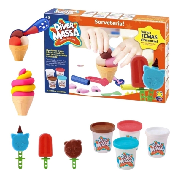 Juego De Masas Helados Jugueteria Mundo Magico