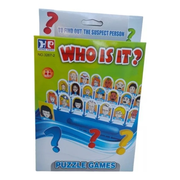 Juego De Mesa Who Is It .cara A Cara .descubre El Personaje