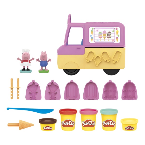 Camión De Helados De Peppa Pig Play-doh Mundo Magico