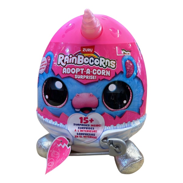 Figura Muñeca Rainbocorns Adopt A Corn Mundo Magico