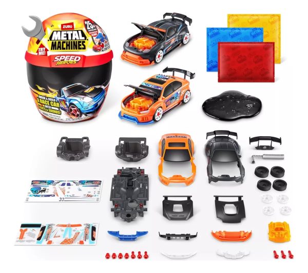Metal Machines Casco Speed. 25 Sorpresas. Luz Y Sonido. Mpuy - Imagen 2