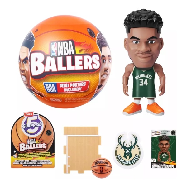 Nba Ballers Zuru 5 Sorpresas Basketball